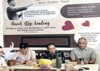 Silaturahmi Walikota, Wakil dan Ketua DPRD Cimahi ke Smart Library Garden